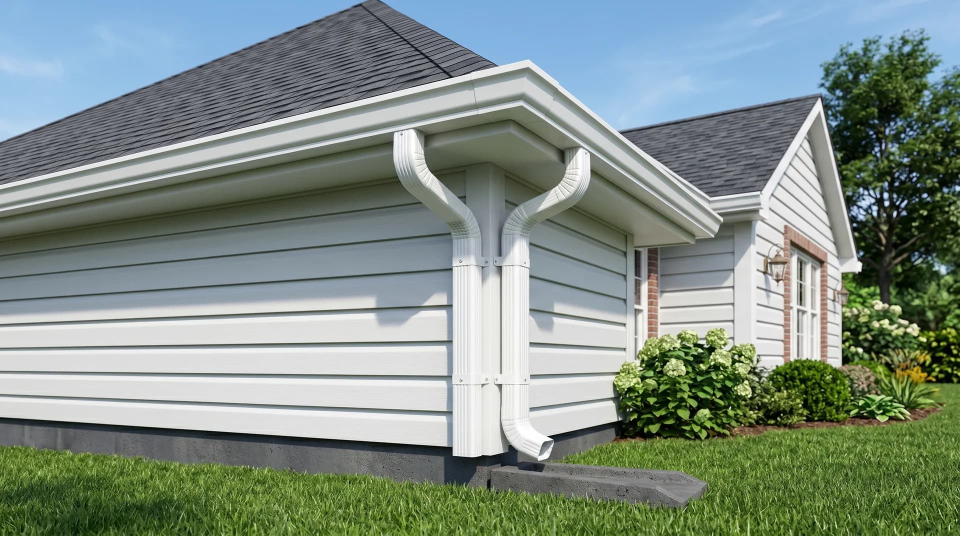Gutters work by Titan Roofing