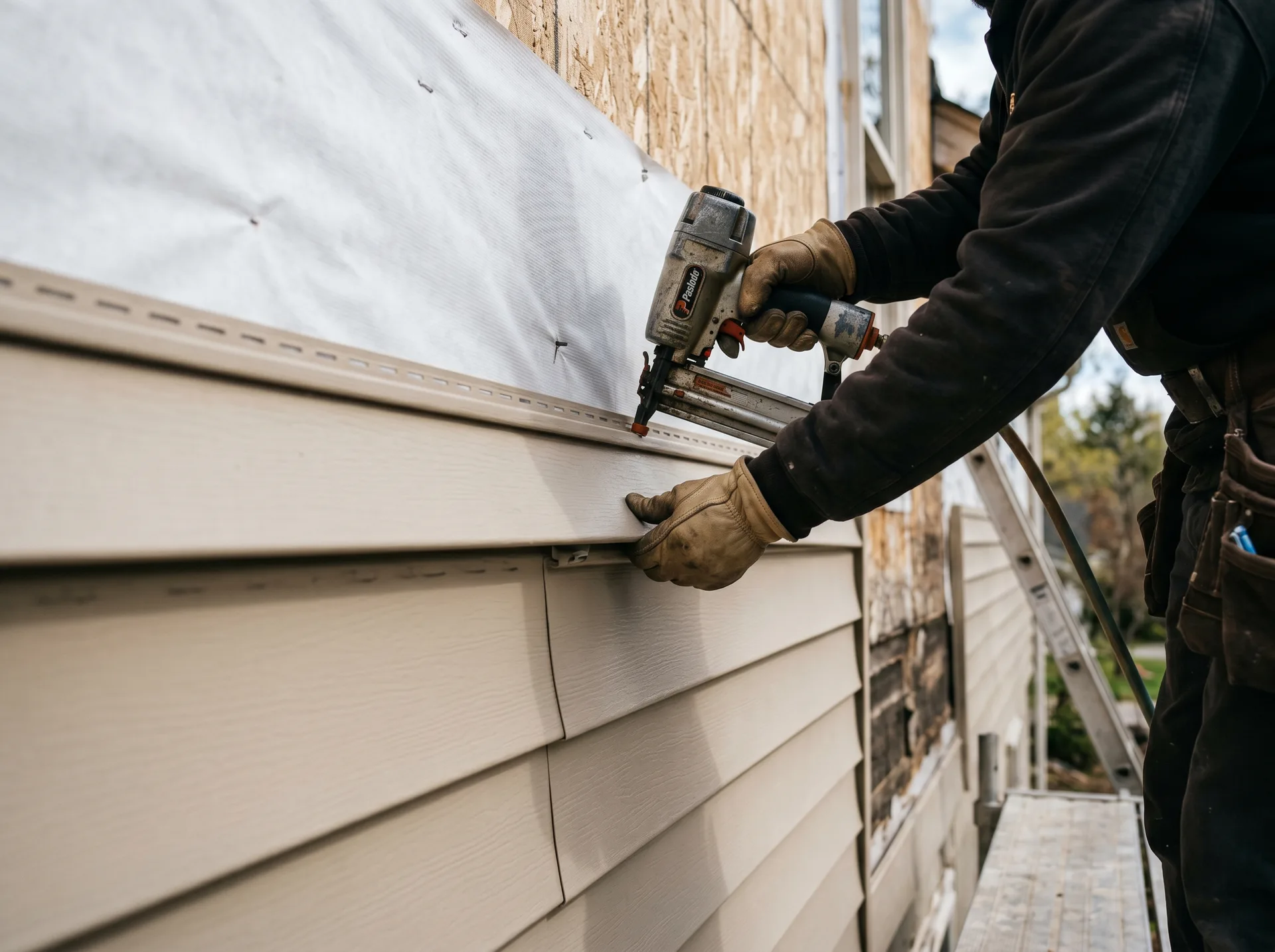 Siding detail